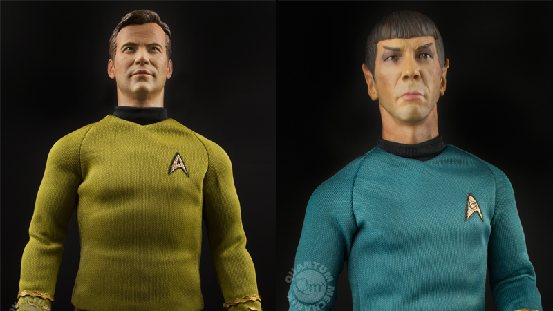 Illustration for article titled TheseĀ Star TrekĀ Figures Are So Realistic I'd Swear They're Kirk and Spock in the Flesh